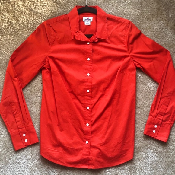 J.crew Womens Stretch Button Down Stretch Dress Haberdashy Shirt Top Small - Picture 2 of 8